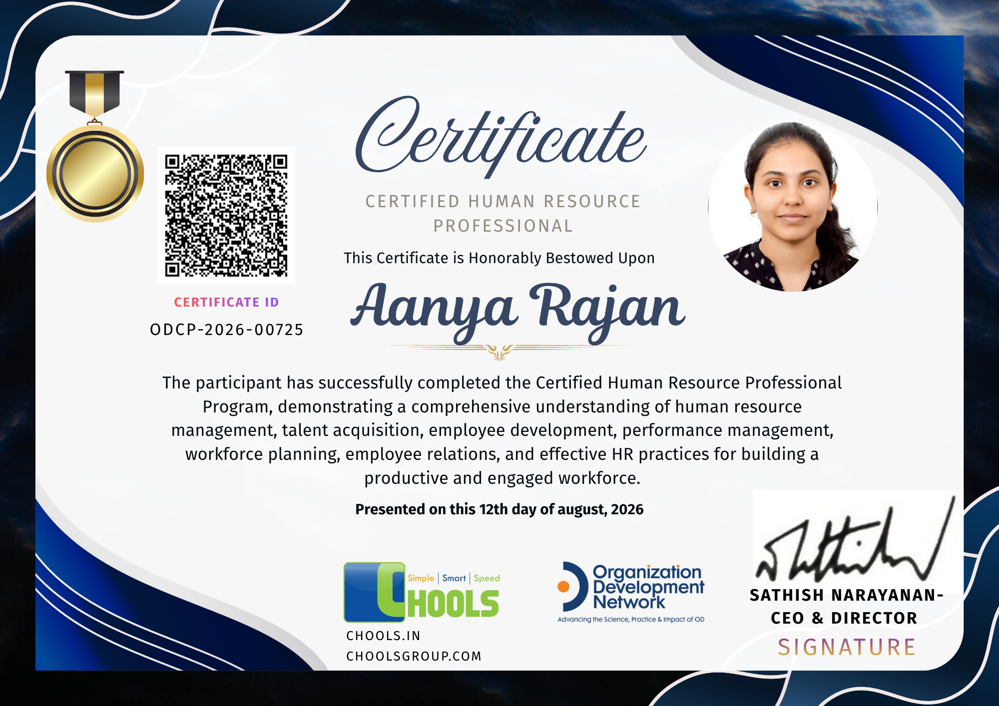 Certified Human Resource Professional Certificate